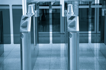 ticket gate at Beijing Southen Railway Station, China
