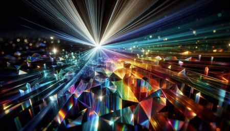 3D rendering of abstract technology digital hi tech background. Best for banner