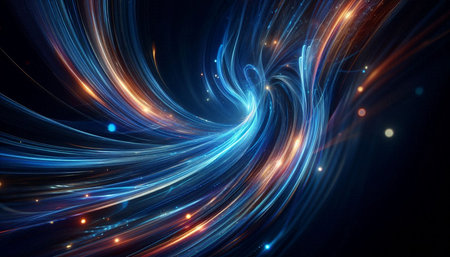 Abstract fractal. Fractal art background for creative design. Decoration for wallpaper, desktop, poster, cover booklet. Print for clothes, t-shirt. Creative illustration for design