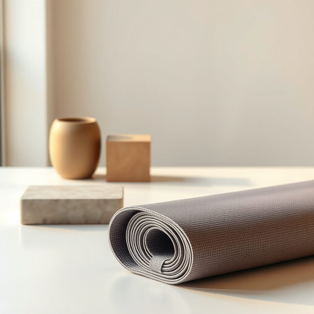 Rolled up paper on table outdoors.
