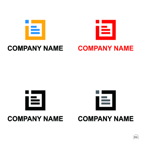 Data icons and logo designs, vector illustrationのイラスト素材