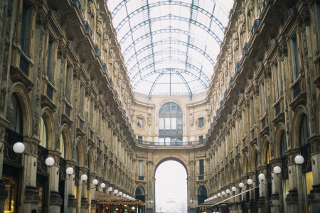 Milan Galleria Vittorio Emanuele IIのeditorial素材