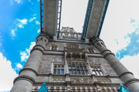 Tower Bridge London, Englandの写真素材