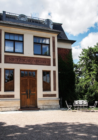Nietzche Archive in Weimar, Germanyのeditorial素材