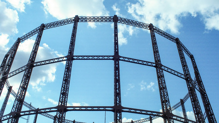 View from Oval Space in London, UKのeditorial素材