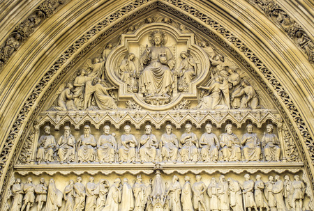 St Margaret Church in Parliament Square, London, UKの写真素材