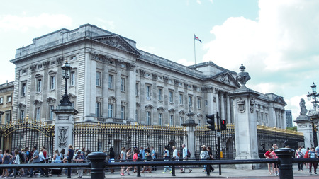 Buckingham Palace, London, UKのeditorial素材