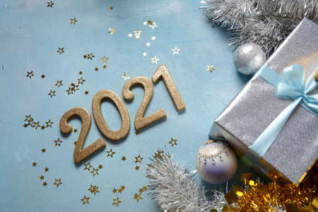 Happy new year 2021 background