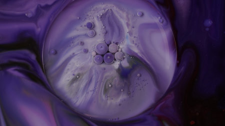 Abstract colors, backgrounds and textures. Oil coloring in milk creating bright colorful abstract...
