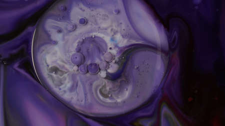Abstract colors, backgrounds and textures. Oil coloring in milk creating bright colorful abstract...