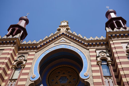Jerusalem (Jubilee) Synagogue in Prague ,Czech Republic.