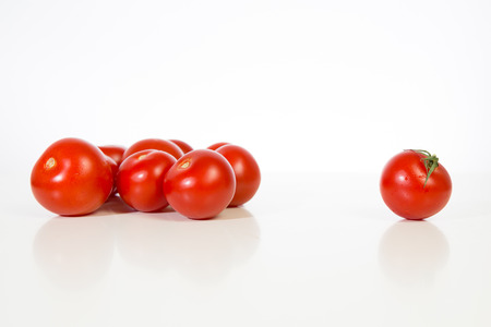 A bunch Tomatosの写真素材