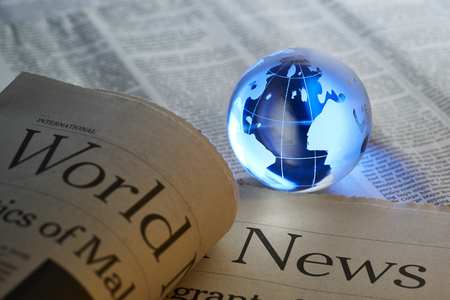 Global finance,shot with very shallow depth of field.の写真素材