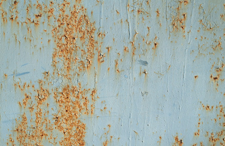 Texture of old rusty metal wall
