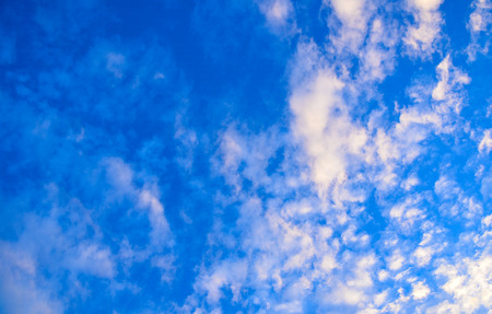 Clouds in the Blue Skyの写真素材