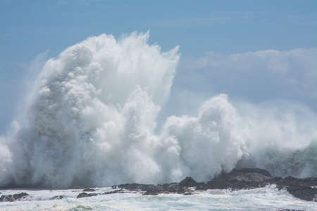 Big surf at Snapper Rocks, Gold Coast