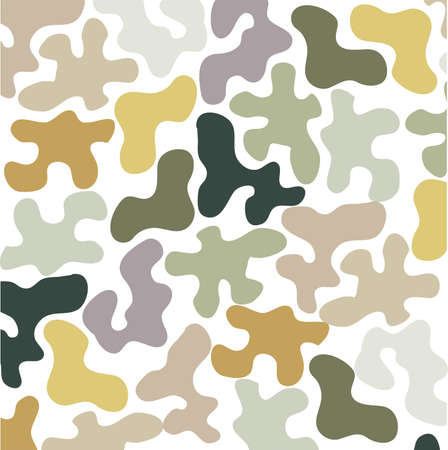 Seamless irregular lines vector mosaic pattern. Abstract chaotic tessellation texture. random shapes.のイラスト素材