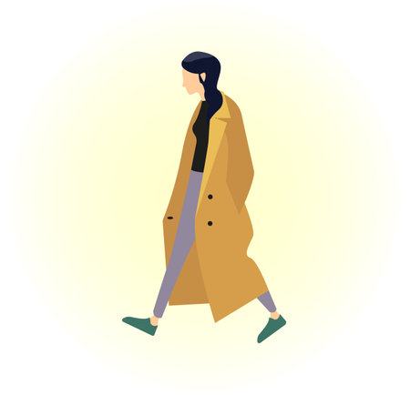 Collection of stylish young women dressed in trendy clothes. Set of fashionable casual and formal outfits. Bundle of cute girl hipsters or trendsetters. Flat cartoon colorful vector illustration.のイラスト素材