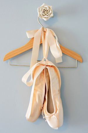 Ballerina slippersの写真素材