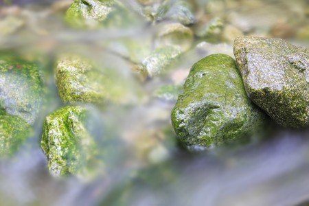 River bed at 4 second exposure. の写真素材