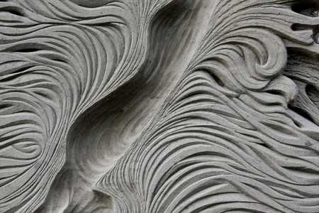 Sand sculpture detail.の写真素材