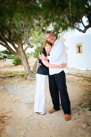 Mature couple in loveの写真素材