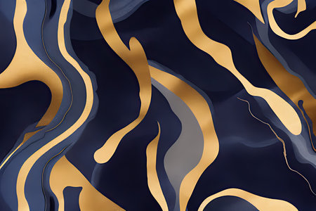 Luxurious Orion Olive ink marble-like abstract texture with Gold agate Tileの素材