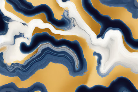 Luxurious Orion Olive ink marble-like abstract texture with Gold agate Tileの素材