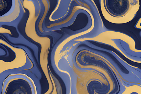 Luxurious Orion Olive ink marble-like abstract texture with Gold agate Tileの素材