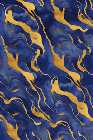 Luxurious Orion Olive ink marble-like abstract texture with Gold agate Tileの素材