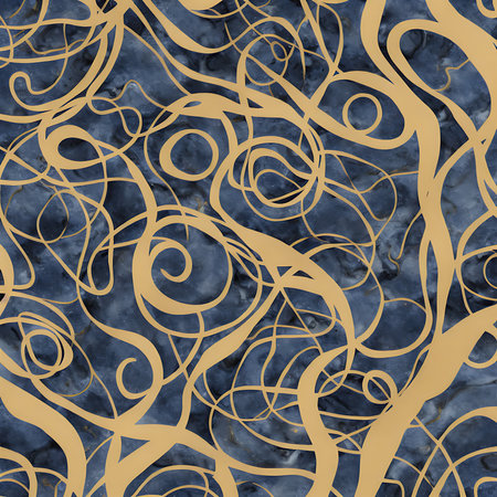 Luxurious Orion Olive ink marble-like abstract texture with Gold agate Tileの素材