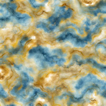 Luxurious Orion Olive ink marble-like abstract texture with Gold agate Tileの素材
