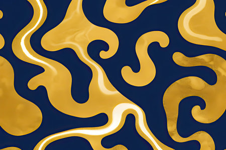 Luxurious Orion Olive ink marble-like abstract texture with Gold agate Tileの素材