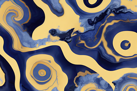 Luxurious Orion Olive ink marble-like abstract texture with Gold agate Tileの素材