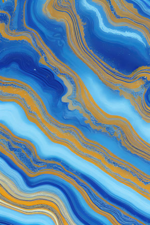 Luxurious Orion Olive ink marble-like abstract texture with Gold agate Tileの素材