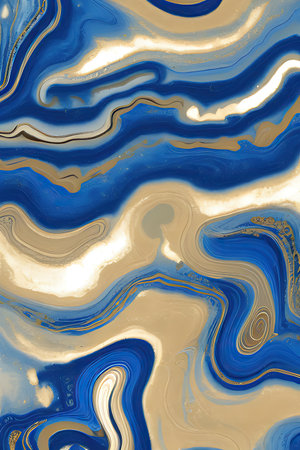 Luxurious Orion Olive ink marble-like abstract texture with Gold agate Tileの素材