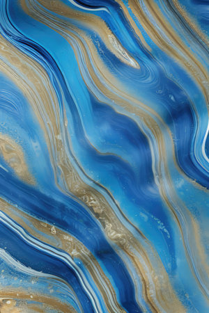 Luxurious Orion Olive ink marble-like abstract texture with Gold agate Tileの素材