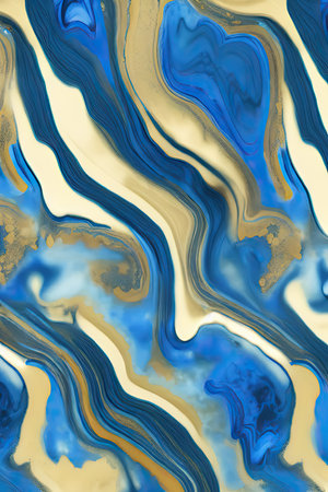 Luxurious Orion Olive ink marble-like abstract texture with Gold agate Tileの素材
