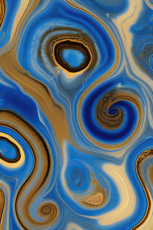 Luxurious Orion Olive ink marble-like abstract texture with Gold agate Tileの素材