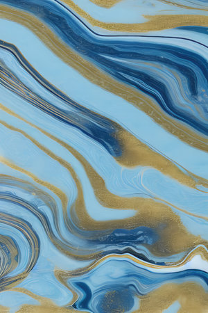 Luxurious Orion Olive ink marble-like abstract texture with Gold agate Tileの素材