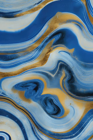 Luxurious Orion Olive ink marble-like abstract texture with Gold agate Tileの素材