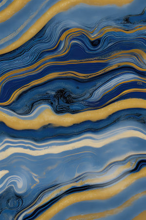 Luxurious Orion Olive ink marble-like abstract texture with Gold agate Tileの素材
