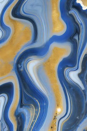 Luxurious Orion Olive ink marble-like abstract texture with Gold agate Tileの素材