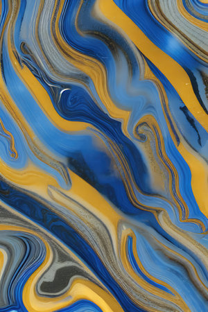 Luxurious Orion Olive ink marble-like abstract texture with Gold agate Tileの素材