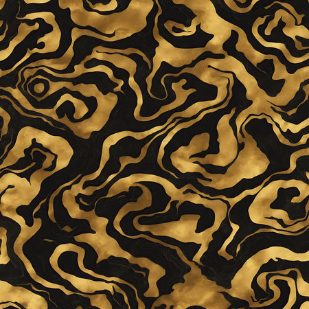 Luxurious Orion Olive ink marble-like abstract texture with Gold agate Tileの素材