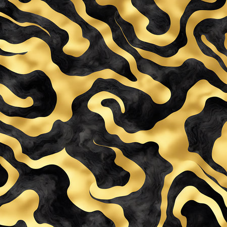Luxurious Orion Olive ink marble-like abstract texture with Gold agate Tileの素材