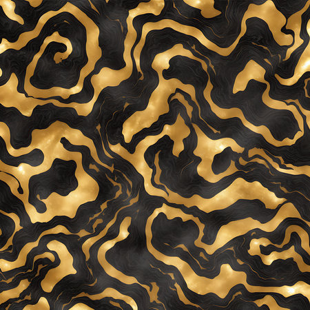 Luxurious Orion Olive ink marble-like abstract texture with Gold agate Tileの素材