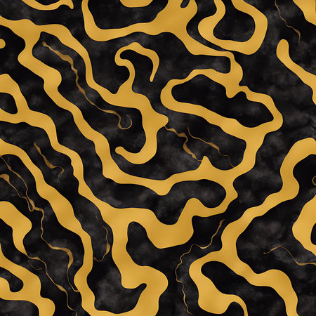 Luxurious Orion Olive ink marble-like abstract texture with Gold agate Tileの素材