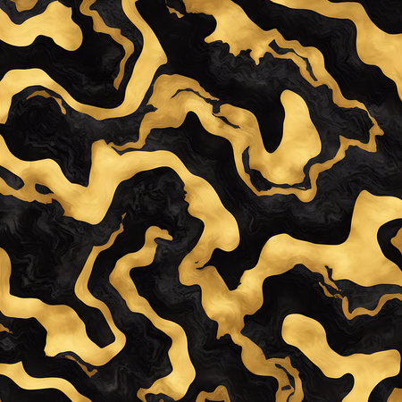Luxurious Orion Olive ink marble-like abstract texture with Gold agate Tileの素材