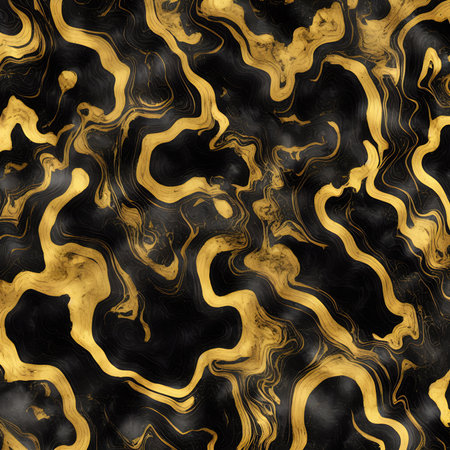 Luxurious Orion Olive ink marble-like abstract texture with Gold agate Tileの素材
